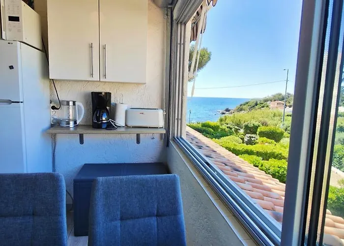 Charmant studio cabine à 50 mètres de la mer